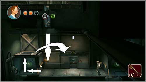 Kawałek dalej napotkasz nurka trzymającego klucz - Rozdział 12 - Na tropie Allana (1) - Opis przejścia - Przygody Tintina: Gra Komputerowa - poradnik do gry