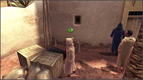 Stań przy skrzyniach i wciśnij klawisz akcji - Rozdział 18 - Wejście do pałacu - Opis przejścia - Przygody Tintina: Gra Komputerowa - poradnik do gry