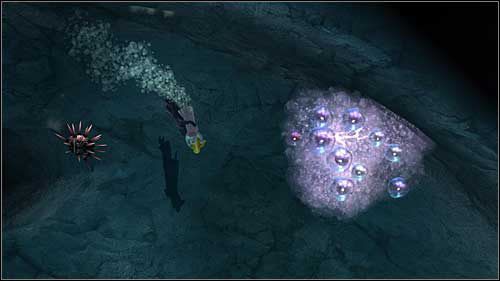 Pora na pierwsze nurkowanie - Rozdział 18 - Wejście do pałacu - Opis przejścia - Przygody Tintina: Gra Komputerowa - poradnik do gry