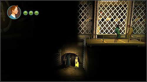 Pozbądź się dwóch tubylców przy użyciu pięści i pomocy Baryłki - Rozdział 19 - Pałac Omara Ben Salaada (1) - Opis przejścia - Przygody Tintina: Gra Komputerowa - poradnik do gry