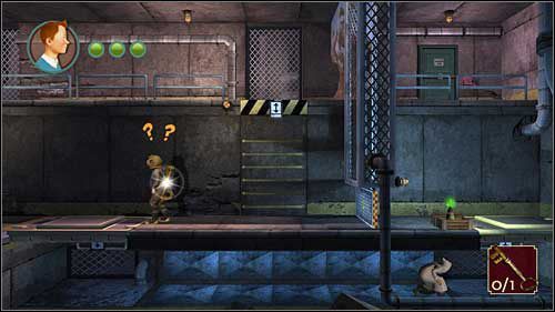 Następny będzie nurek z kluczem - Rozdział 19 - Pałac Omara Ben Salaada (2) - Opis przejścia - Przygody Tintina: Gra Komputerowa - poradnik do gry