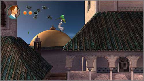 W końcu znajdziesz się we właściwym pałacu - Rozdział 19 - Pałac Omara Ben Salaada (3) - Opis przejścia - Przygody Tintina: Gra Komputerowa - poradnik do gry