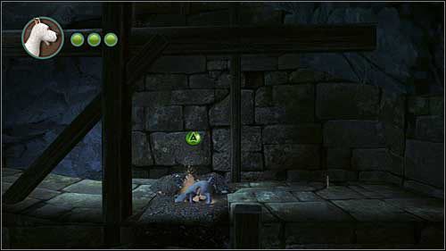 Jako pies przekopuj się przez wszystkie zaspy zagradzające drogę dalej - Rozdział 24 - W podmorskich jaskiniach (2) - Opis przejścia - Przygody Tintina: Gra Komputerowa - poradnik do gry