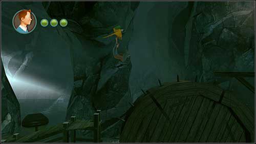 Znowu spotkasz papugę - Rozdział 25 - Na wieżę - Opis przejścia - Przygody Tintina: Gra Komputerowa - poradnik do gry