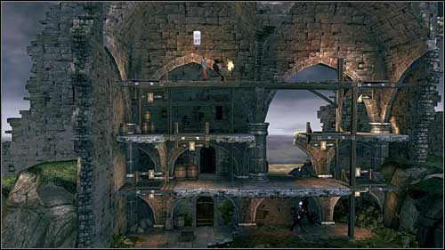 Po trzech celnych trafieniach fajerwerkiem Allan zacznie uganiać się za Tintinem - Rozdziały 26 - 27 - Opis przejścia - Przygody Tintina: Gra Komputerowa - poradnik do gry