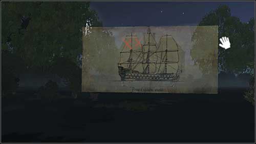 Ustaw arkusz papieru obracając go tak, aby dokładnie pokrywał się z wizerunkiem posiadłości - Rozdziały 29 - 30 - Opis przejścia - Przygody Tintina: Gra Komputerowa - poradnik do gry