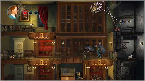 Po zakończeniu globusowej układanki zostaniesz zaatakowany przez dosłownie hordy przeciwników najróżniejszych rodzajów - Rozdziały 31 - 32 - Opis przejścia - Przygody Tintina: Gra Komputerowa - poradnik do gry