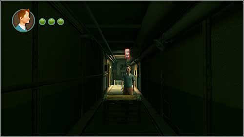 Po pokonaniu nurka otworzą się drzwi - Rozdział 12 - Na tropie Allana - Złote kraby - Przygody Tintina: Gra Komputerowa - poradnik do gry