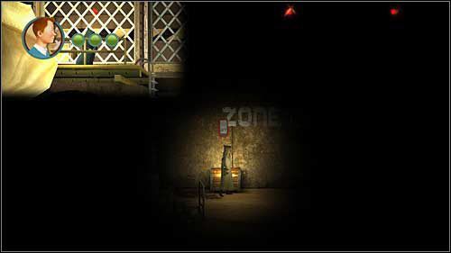 Po wyjściu z wody i pozbyciu się bananami dwóch typów zejdź z kładki po prawej stronie - Rozdziały 19, 20 - Złote kraby - Przygody Tintina: Gra Komputerowa - poradnik do gry