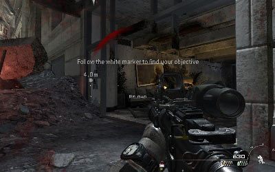 Następnie dołącz do swoich wojsk na poprzecznej ulicy i zacznij razem z nimi atakować rosyjskie pozycje - I- Black Tuesday | Opis przejścia gry | Call of Duty Modern Warfare 3 - Call of Duty: Modern Warfare 3 - opis przejścia i operacje specjalne - poradnik do gry