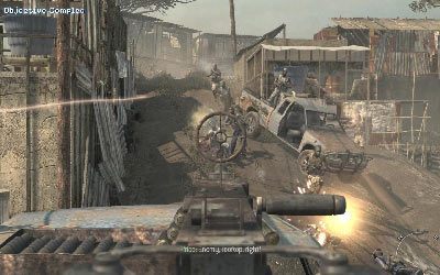 Natkniesz się tutaj na kolejny, duży oddział wroga - I- Back on the Grid | Opis przejścia gry | Call of Duty Modern Warfare 3 - Call of Duty: Modern Warfare 3 - opis przejścia i operacje specjalne - poradnik do gry