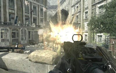 W pewnej chwili na plac wjedzie czołg - II- Iron Lady | Opis przejścia gry | Call of Duty Modern Warfare 3 - Call of Duty: Modern Warfare 3 - opis przejścia i operacje specjalne - poradnik do gry