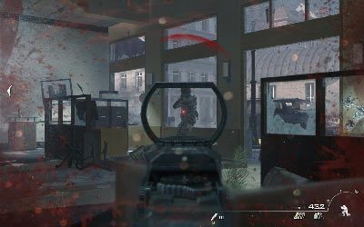 Po chwili dotrzecie do budynku, który zostanie zaatakowany przez sporą grupę rywali - II- Blood Brothers | Opis przejścia gry | Call of Duty Modern Warfare 3 - Call of Duty: Modern Warfare 3 - opis przejścia i operacje specjalne - poradnik do gry