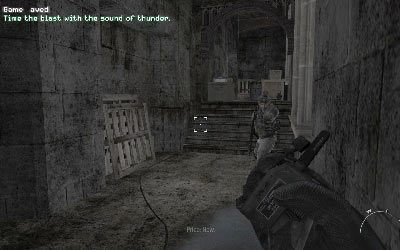 Po chwili dotrzecie do miejsca, gdzie Price podłoży ładunek wybuchowy - III- Stronghold | Opis przejścia gry | Call of Duty Modern Warfare 3 - Call of Duty: Modern Warfare 3 - opis przejścia i operacje specjalne - poradnik do gry