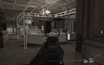 Idź cały czas przed siebie oczyszczając kolejne pomieszczenia z wrogów - III- Stronghold | Opis przejścia gry | Call of Duty Modern Warfare 3 - Call of Duty: Modern Warfare 3 - opis przejścia i operacje specjalne - poradnik do gry