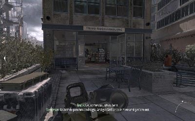 Oczyść ulicę z wrogów i zacznij iść wzdłuż niej - III- Scorched Earth | Opis przejścia gry | Call of Duty Modern Warfare 3 - Call of Duty: Modern Warfare 3 - opis przejścia i operacje specjalne - poradnik do gry