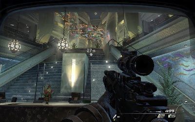 Następnie skieruj się w stronę budynku w pierwszej kolejności zabijając wrogów z wyrzutniami, którzy stoją na podwyższeniu - III- Dust to Dust | Opis przejścia gry | Call of Duty Modern Warfare 3 - Call of Duty: Modern Warfare 3 - opis przejścia i operacje specjalne - poradnik do gry