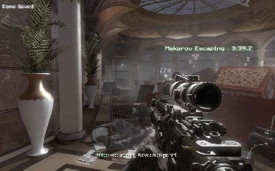 Po animacji przeskocz do drugiej windy - III- Dust to Dust | Opis przejścia gry | Call of Duty Modern Warfare 3 - Call of Duty: Modern Warfare 3 - opis przejścia i operacje specjalne - poradnik do gry