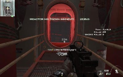 Po zabiciu wszystkich przez środkowe przejście na górze wybiegnie grupa wrogów - Over Reactor | Operacje Specjalne | Call of Duty Modern Warfare 3 - Call of Duty: Modern Warfare 3 - opis przejścia i operacje specjalne - poradnik do gry