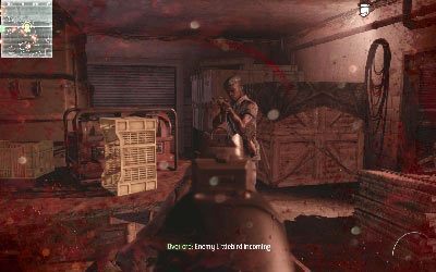 Wbiegnij do hangaru przez duże przejście po drugiej stronie ulicy - Hit & Run | Operacje Specjalne | Call of Duty Modern Warfare 3 - Call of Duty: Modern Warfare 3 - opis przejścia i operacje specjalne - poradnik do gry