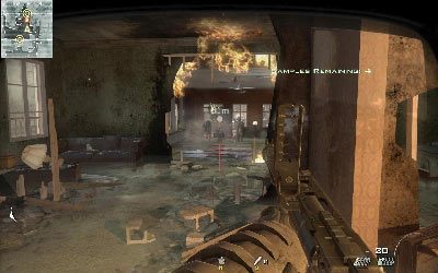 Wejdź na górę i uzupełni zapasy amunicji w skrzyni z prawej - Toxic Paradise | Operacje Specjalne | Call of Duty Modern Warfare 3 - Call of Duty: Modern Warfare 3 - opis przejścia i operacje specjalne - poradnik do gry