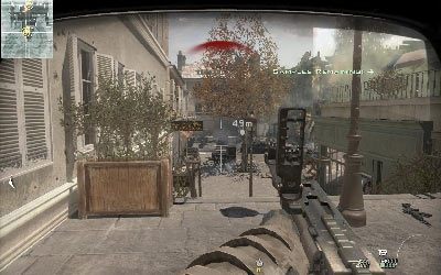 Następnie skieruj się na schody z lewej i zacznij eliminować wrogów na dole - Toxic Paradise | Operacje Specjalne | Call of Duty Modern Warfare 3 - Call of Duty: Modern Warfare 3 - opis przejścia i operacje specjalne - poradnik do gry