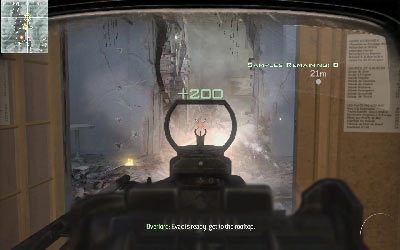 Następnie wyjdź na ulicę przez drzwi z prawej i skieruj się do budynku naprzeciwko - Toxic Paradise | Operacje Specjalne | Call of Duty Modern Warfare 3 - Call of Duty: Modern Warfare 3 - opis przejścia i operacje specjalne - poradnik do gry