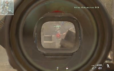 Teraz wychylaj się delikatnie i, najlepiej z pomocą celownika snajperskiego, eliminuj po kolei wrogów w dole ulicy - Fatal Extraction | Operacje Specjalne | Call of Duty Modern Warfare 3 - Call of Duty: Modern Warfare 3 - opis przejścia i operacje specjalne - poradnik do gry