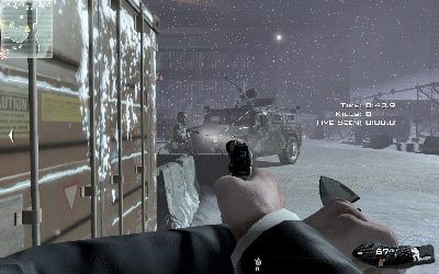 Wstań i podejdź do strażnika z prawej strony auta - Hostage Taker | Operacje Specjalne | Call of Duty Modern Warfare 3 - Call of Duty: Modern Warfare 3 - opis przejścia i operacje specjalne - poradnik do gry