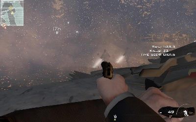 Następnie załatw dwóch żołnierzy w wąwozie (możesz to zrobić pistoletem albo nożem) - Hostage Taker | Operacje Specjalne | Call of Duty Modern Warfare 3 - Call of Duty: Modern Warfare 3 - opis przejścia i operacje specjalne - poradnik do gry