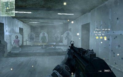 Następnie dobiegnij do drzwi, podłóż ładunek i w zwolnionym tempie rozpraw się z kolejną grupą tarcz - Charges Set | Operacje Specjalne | Call of Duty Modern Warfare 3 - Call of Duty: Modern Warfare 3 - opis przejścia i operacje specjalne - poradnik do gry
