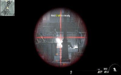 Wyjdź na ulicę i załatw dwóch wartowników z prawej, którzy niedawno tędy biegli - Resistance Movement | Operacje Specjalne | Call of Duty Modern Warfare 3 - Call of Duty: Modern Warfare 3 - opis przejścia i operacje specjalne - poradnik do gry