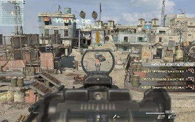 Pod koniec lotu na ulicę wjedzie kolejny pojazd z karabinem maszynowym - Smack Town | Operacje Specjalne | Call of Duty Modern Warfare 3 - Call of Duty: Modern Warfare 3 - opis przejścia i operacje specjalne - poradnik do gry