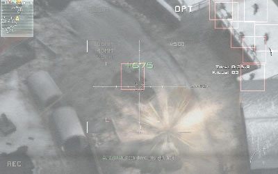 Po aktywowaniu drugiego komputera oczyść sojusznikowi drogę do wyjścia - jest to bunkier z prawej z którego wyjedzie kilka pojazdów oraz pojawi się sporo żołnierzy - Fire Mission | Operacje Specjalne | Call of Duty Modern Warfare 3 - Call of Duty: Modern Warfare 3 - opis przejścia i operacje specjalne - poradnik do gry