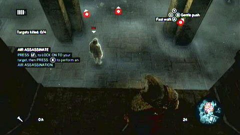 Po walce biegnij cały czas prosto, aż zobaczysz zamknięte wrota oraz oddział strażników - Sekwencja 1 - A Sort of Homecoming (2) | Opis przejścia AC Revelations - Assassins Creed: Revelations - poradnik do gry