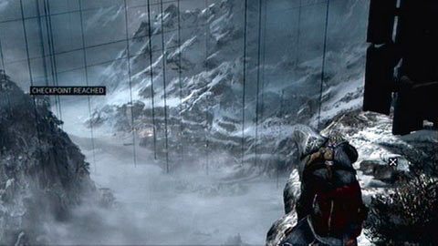 Powtarzaj wszystko tak długo, aż rozpocznie się krótka animacja i wylądujesz na dole w przepaści - Sekwencja 1 - A Sort of Homecoming (4) | Opis przejścia AC Revelations - Assassins Creed: Revelations - poradnik do gry