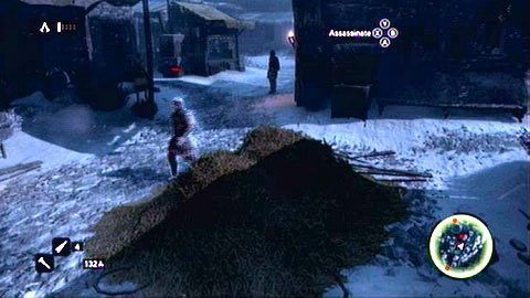 Możesz do niego zwabić trzech strażników chodzących po okolicy i zdobyć w ten sposób pełną synchronizację - Sekwencja 1 - A Sort of Homecoming (5) | Opis przejścia AC Revelations - Assassins Creed: Revelations - poradnik do gry