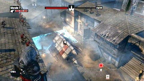 W ostatnim ataku do Templariuszy dołączy taran - Sekwencja 2 - The Crossroads of The World (6) | Opis przejścia AC Revelations - Assassins Creed: Revelations - poradnik do gry