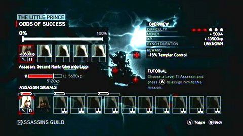 W tej zakładce wysyłasz zabójców, aby przejmowali kontrolę nad miastami wokół Morza Śródziemnego - Sekwencja 3 - Lost and Found (3-5) | Opis przejścia Assassins Creed Revelations - Assassins Creed: Revelations - poradnik do gry