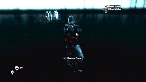 Gdy użyjesz już odpowiednich składników, przetestuj bombę wciskając Y - Sekwencja 3 - Lost and Found (3-5) | Opis przejścia Assassins Creed Revelations - Assassins Creed: Revelations - poradnik do gry