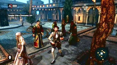 Pozbywaj się zabójców jak najszybciej, żeby nie zdążyli wykonać swojego zadania - Sekwencja 4 - The Uncivil War (1) | Opis przejścia Assassins Creed Revelations - Assassins Creed: Revelations - poradnik do gry