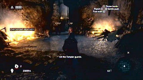 Chwilę później rozpocznie się walka z żołnierzami - Sekwencja 5 - Heir to The Empire (4-6) | Opis przejścia AC Revelations - Assassins Creed: Revelations - poradnik do gry