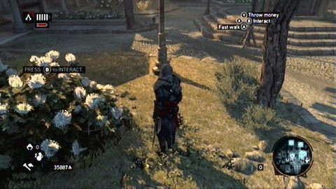 Gdy dotrzesz na miejsce, wszystkie tulipany zostaną odpowiednio zaznaczone - Sekwencja 6 - Fortunes Disfavor (3-5) | Opis przejścia AC Revelations - Assassins Creed: Revelations - poradnik do gry