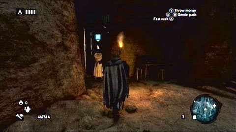 Skieruj celownik na szpiega i podejdź do niego - Sekwencja 7 - Underworld (1,2) | Opis przejścia Assassins Creed Revelations - Assassins Creed: Revelations - poradnik do gry