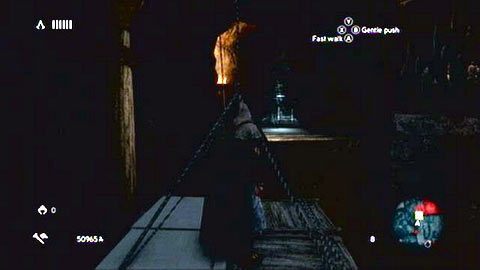 Dalej przemieszczaj się cały czas wzdłuż ściany, aż do białego stożka - Sekwencja 7 - Underworld (3,4) | Opis przejścia Assassins Creed Revelations - Assassins Creed: Revelations - poradnik do gry
