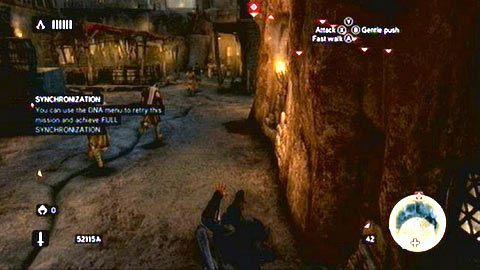 Twoim pierwszym zadaniem jest dogonienie uciekającego potomka cesarza - Sekwencja 7 - Underworld (5-7) | Opis przejścia Assassins Creed Revelations - Assassins Creed: Revelations - poradnik do gry