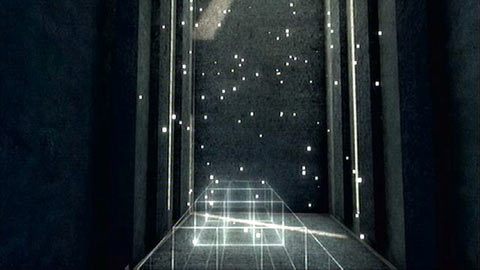 Kawałek daje będzie szyb z białymi kwadratami unoszącymi się do góry - Misje Desmonda (2) | Zadania dodatkowe Assassins Creed Revelations - Assassins Creed: Revelations - poradnik do gry