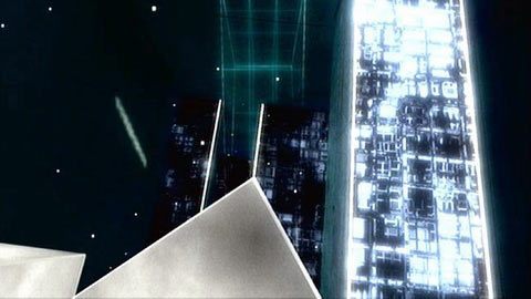 Jeżeli powolna metoda nie będzie się sprawdzała, spróbuj cały czas lecieć w dół, celując w przejścia i tylko co jakiś czas stawiając pod sobą obiekty - Misje Desmonda (2) | Zadania dodatkowe Assassins Creed Revelations - Assassins Creed: Revelations - poradnik do gry