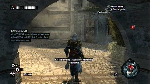 Granat ten zatruje ich, a ty będziesz mógł bezpiecznie przejść na drugą stronę - Misje Piri Reisa - Datura, Caltrops | Zadania dodatkowe AC Revelations - Assassins Creed: Revelations - poradnik do gry