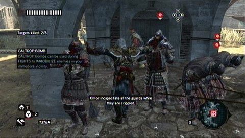 Zabij ich w tym czasie ukrytymi ostrzami, a następnie opuść strefę zagrożenia i stań się anonimowy - Misje Piri Reisa - Datura, Caltrops | Zadania dodatkowe AC Revelations - Assassins Creed: Revelations - poradnik do gry